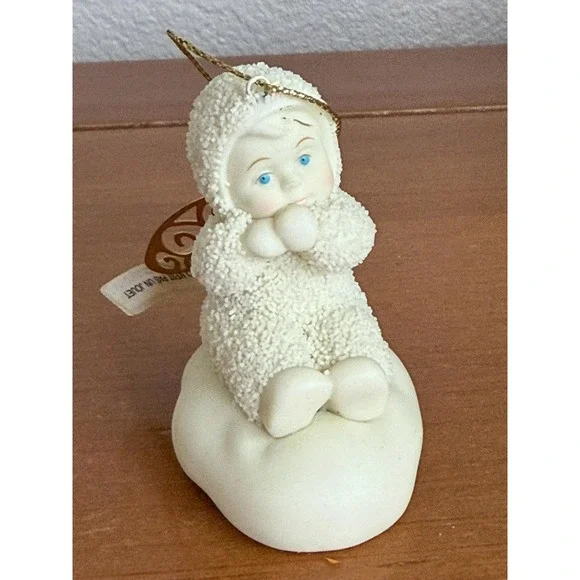 Vtg Dept 56 Snowbabies Ornaments 1986 "Angelic Wishes" 2001 Retired "Starshine" - Picture 3 of 11